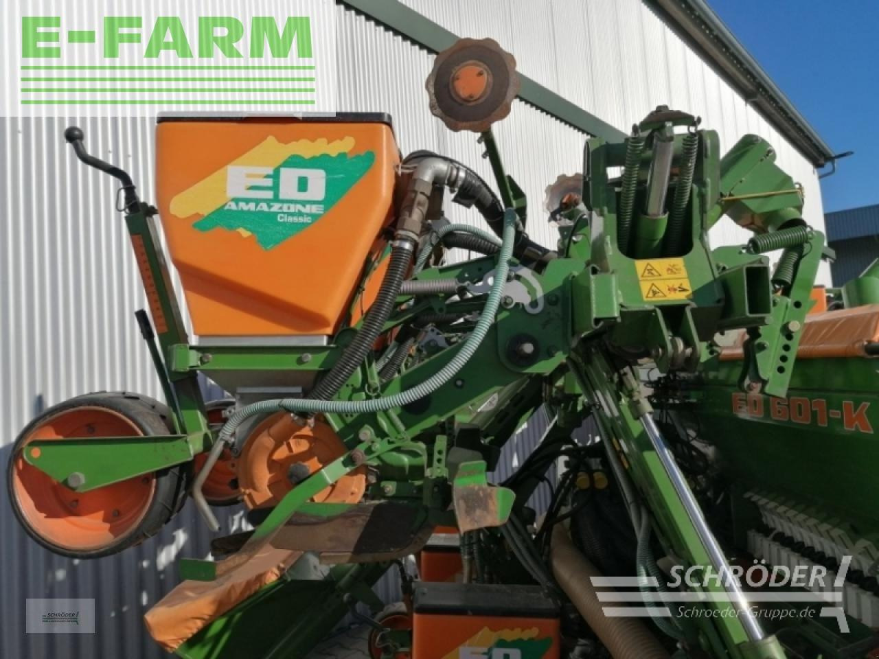Precision sowing machine Amazone ed 601-k: picture 12