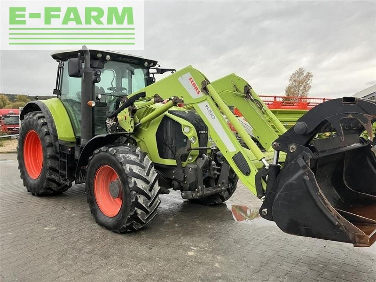 Farm tractor CLAAS arion 650 cebis: picture 16
