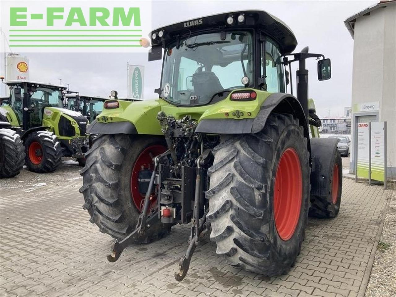 Farm tractor CLAAS arion 650 cebis: picture 13