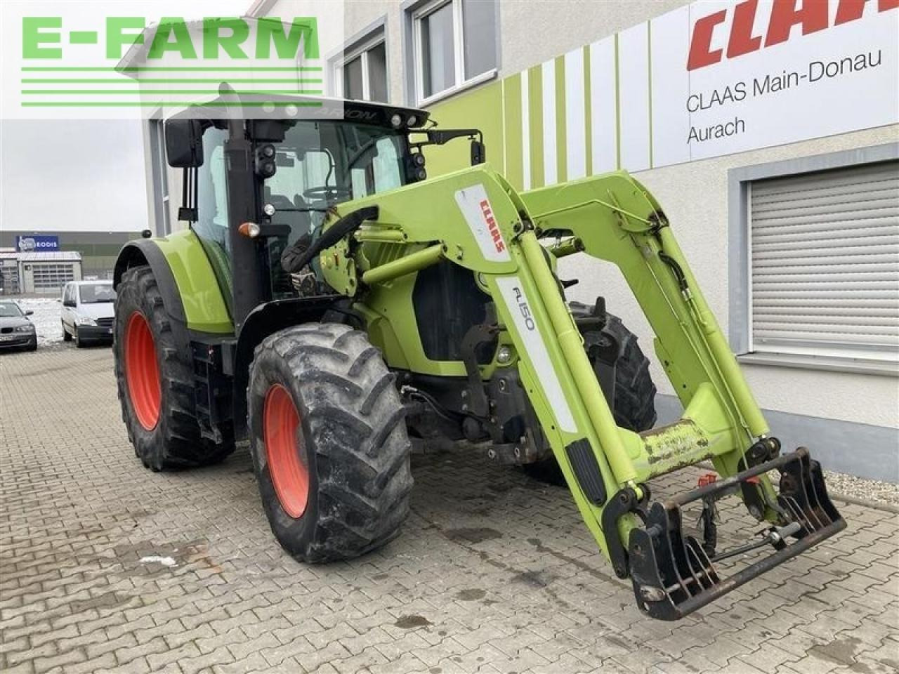 Farm tractor CLAAS arion 650 cebis: picture 4