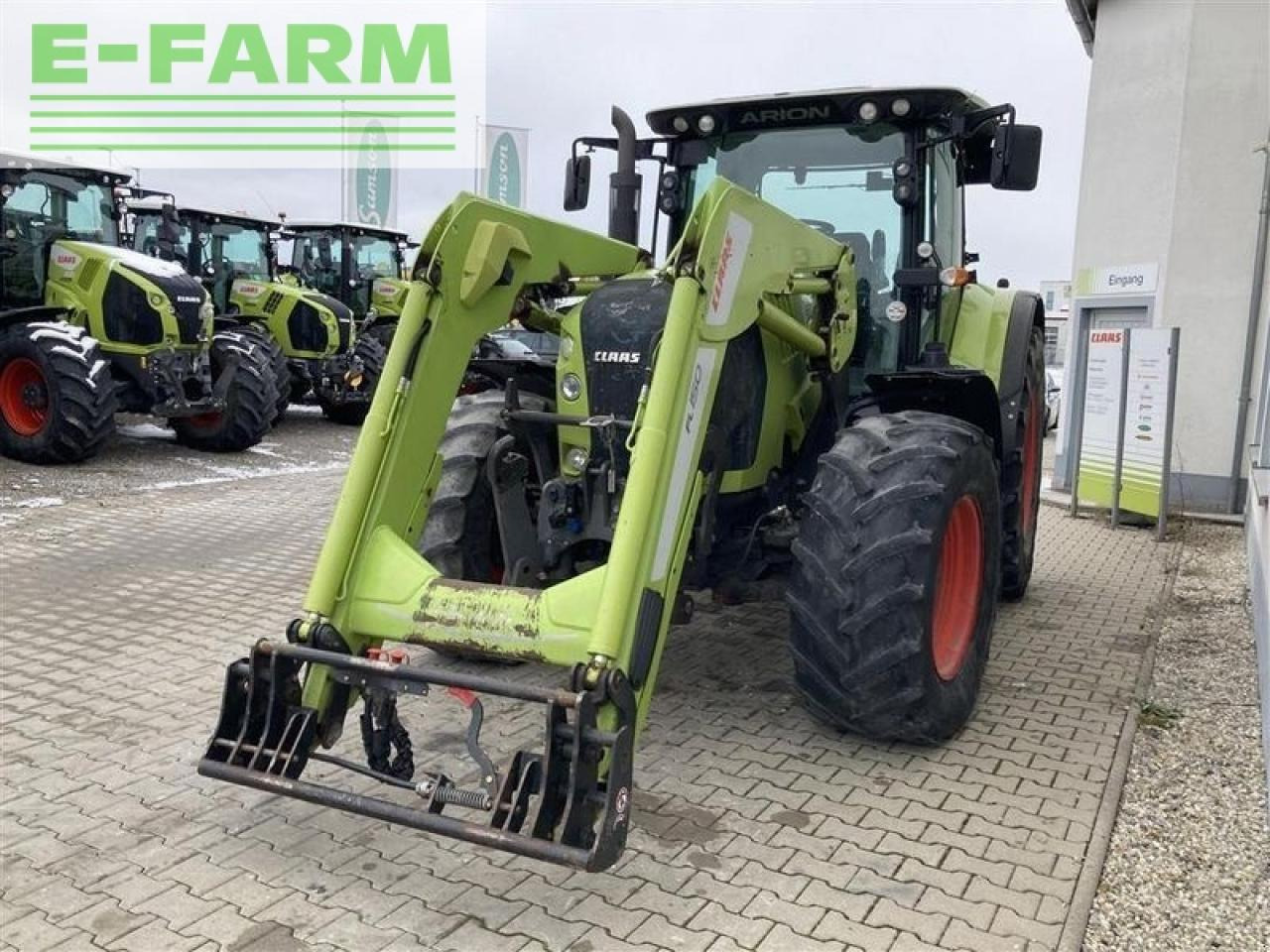 Farm tractor CLAAS arion 650 cebis: picture 6