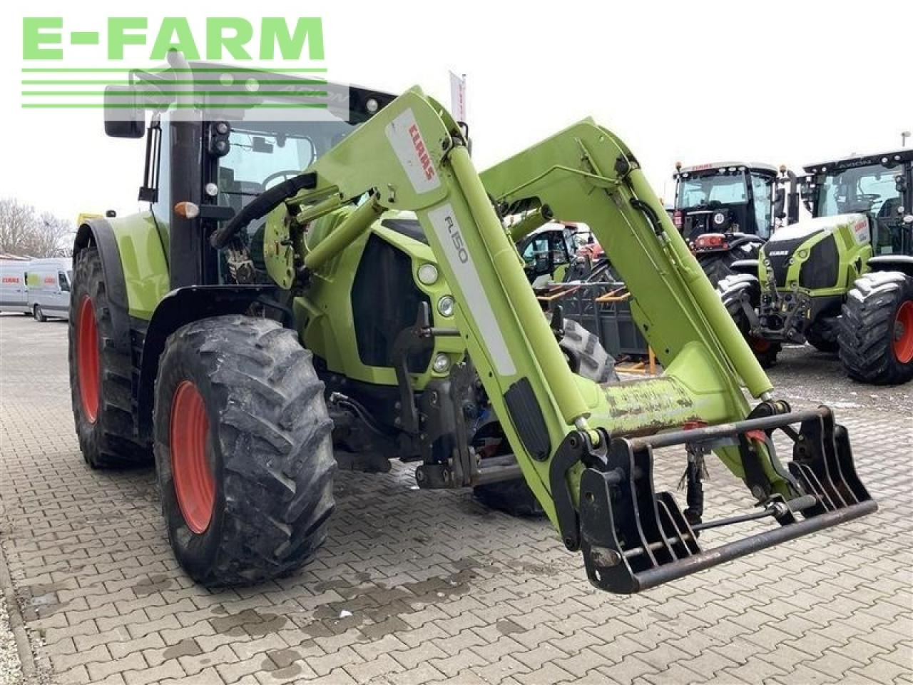 Farm tractor CLAAS arion 650 cebis: picture 8