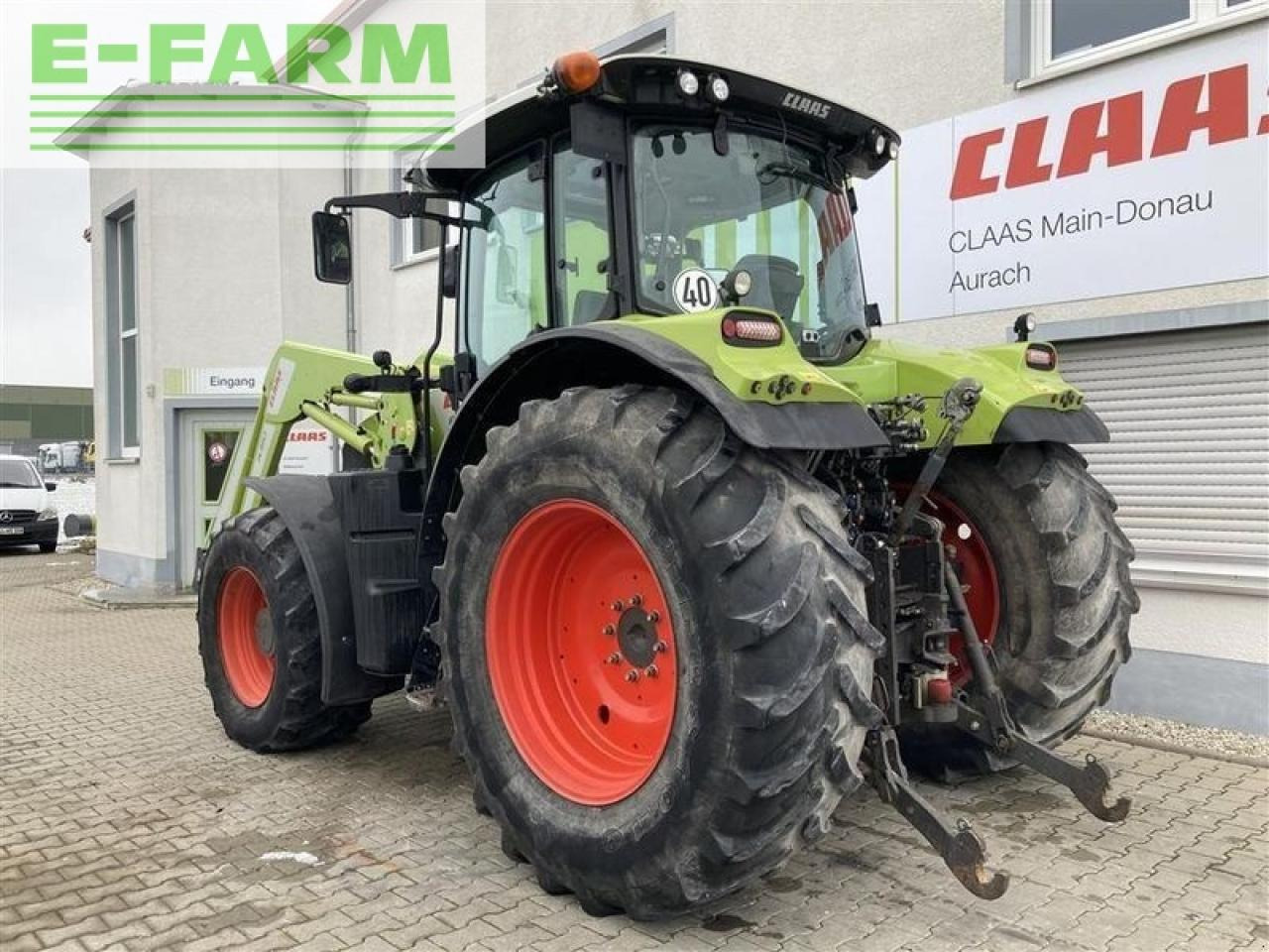 Farm tractor CLAAS arion 650 cebis: picture 11