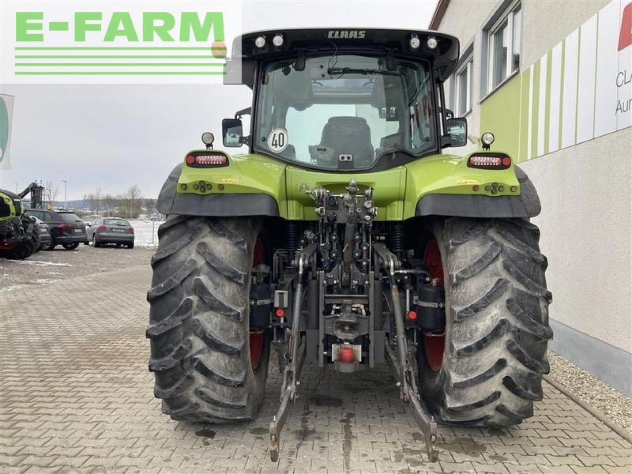 Farm tractor CLAAS arion 650 cebis: picture 12