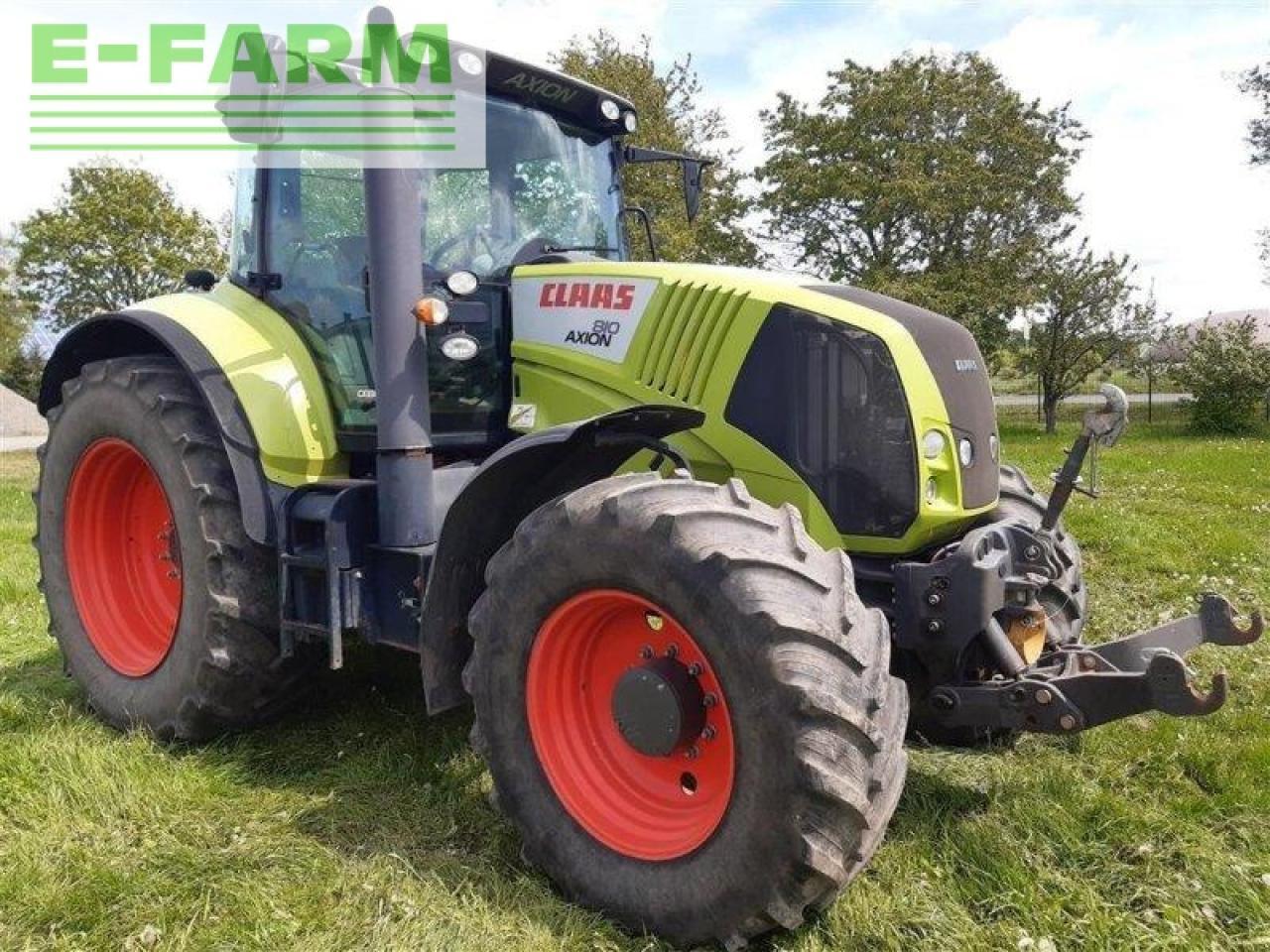 Farm tractor CLAAS axion 810 cebis: picture 4