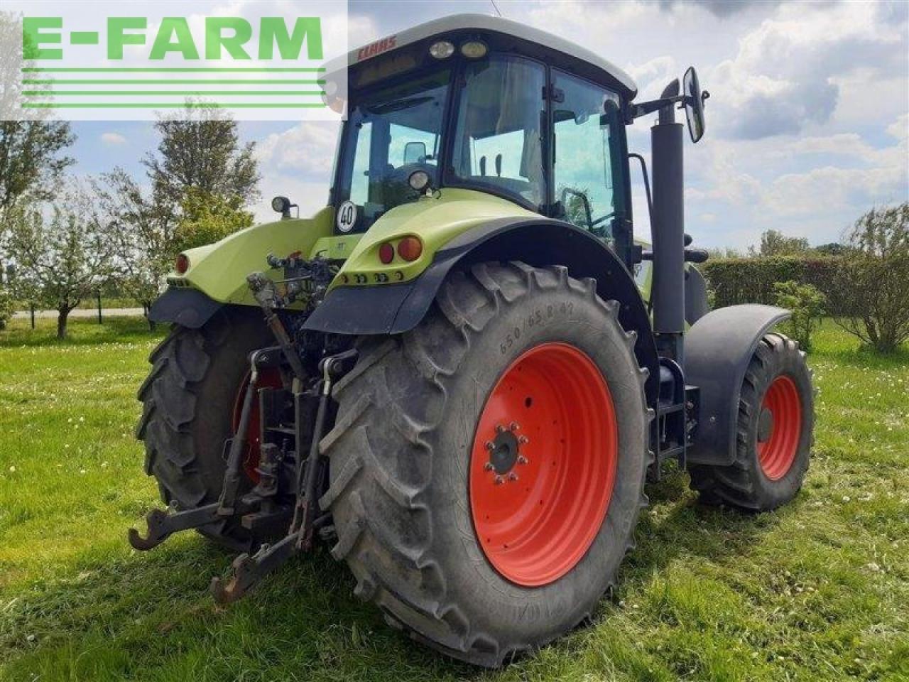 Farm tractor CLAAS axion 810 cebis: picture 6