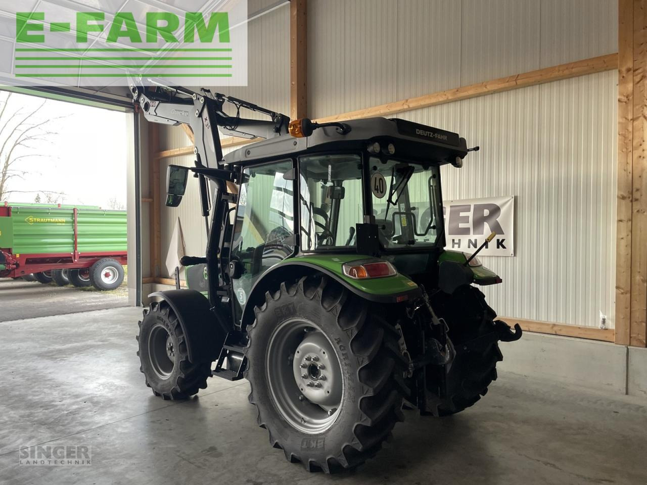 Farm tractor Deutz-Fahr 5070 d keyline mit frontlader - frühlingsaktion: picture 5