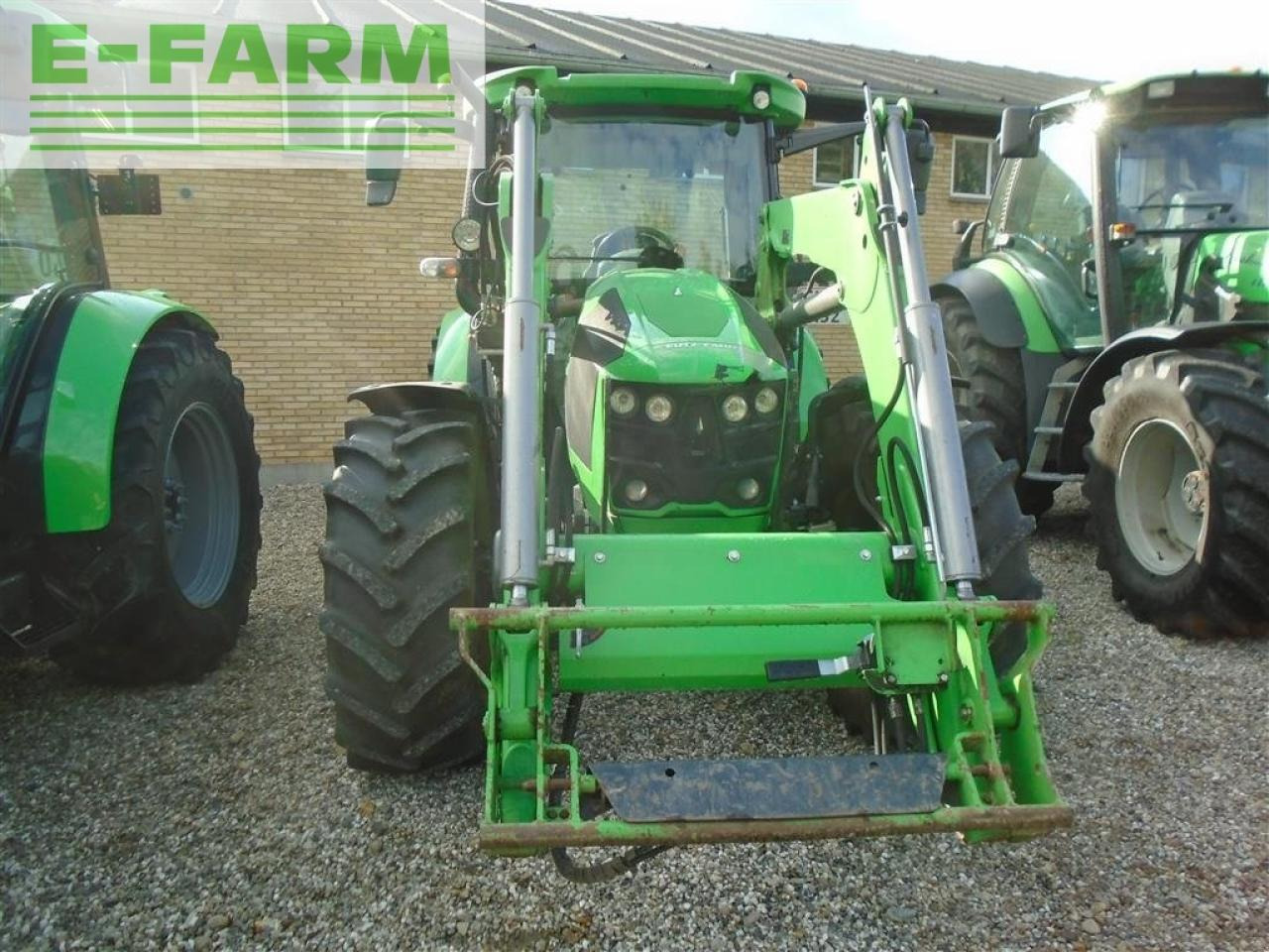 Farm tractor Deutz-Fahr 5110 gs stoll fz20 frontlæsser kun 1197 timer: picture 2