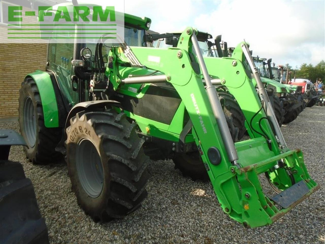 Farm tractor Deutz-Fahr 5110 gs stoll fz20 frontlæsser kun 1197 timer: picture 5
