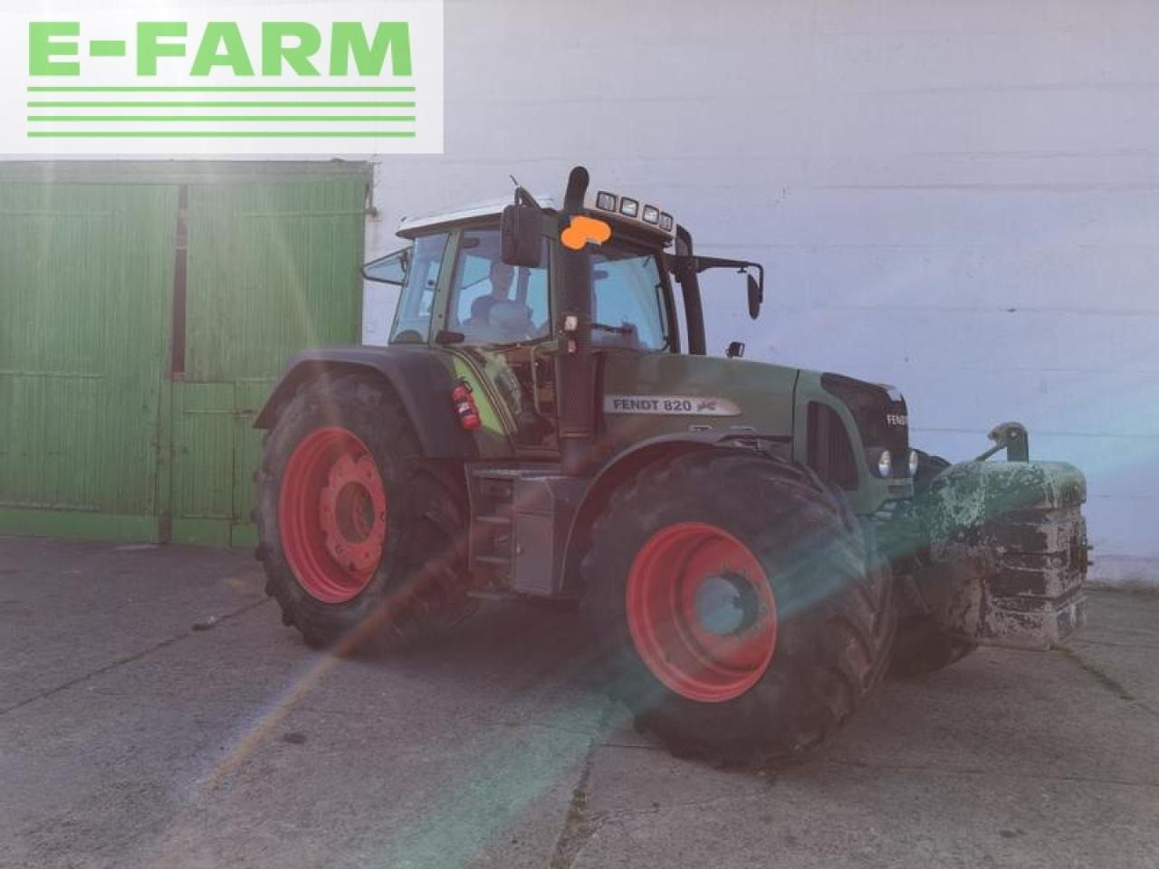 Farm tractor Fendt 820 vario tms: picture 5