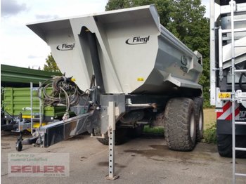 Farm tipping trailer/ Dumper Fliegl Stone Master 252 Erdmulde Halfpipe Vorführmaschine: picture 1