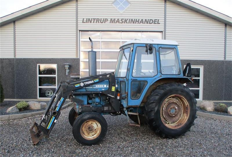 Farm tractor Ford 6600 med frontlæsser: picture 8