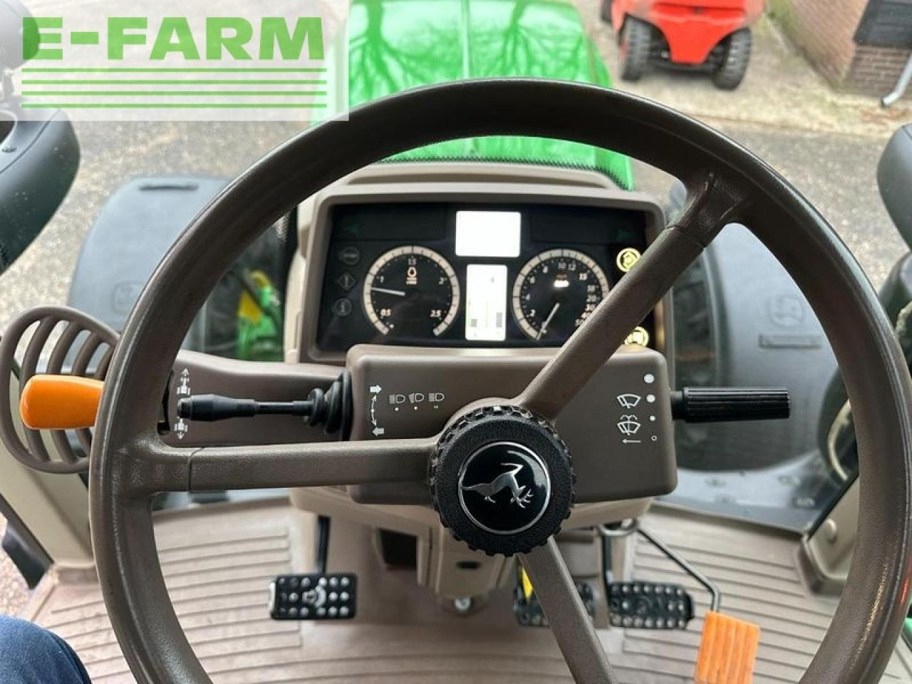 Farm tractor John Deere 6120m aq+kruip fronthef+pto: picture 26