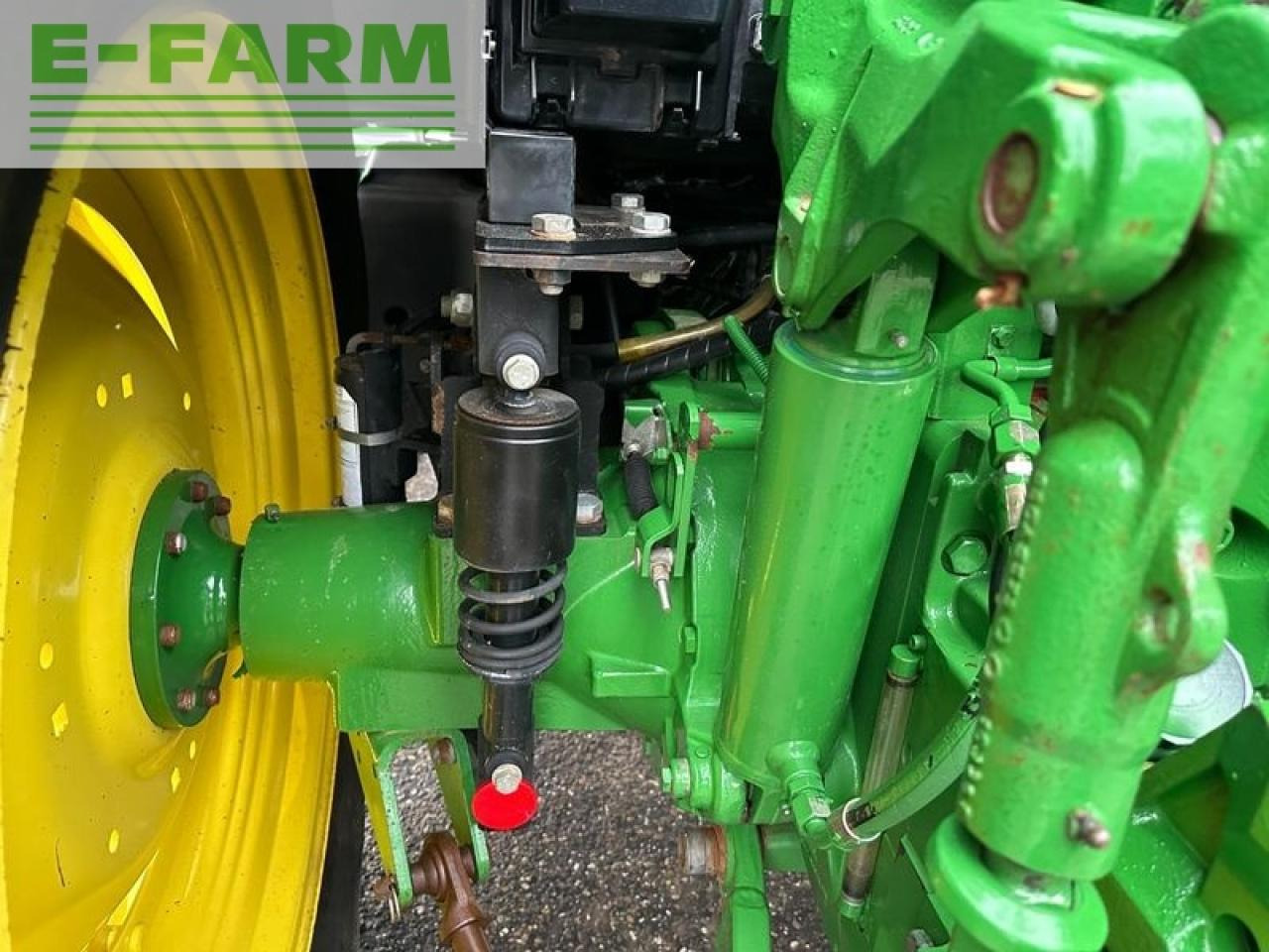 Farm tractor John Deere 6120m aq+kruip fronthef+pto: picture 7