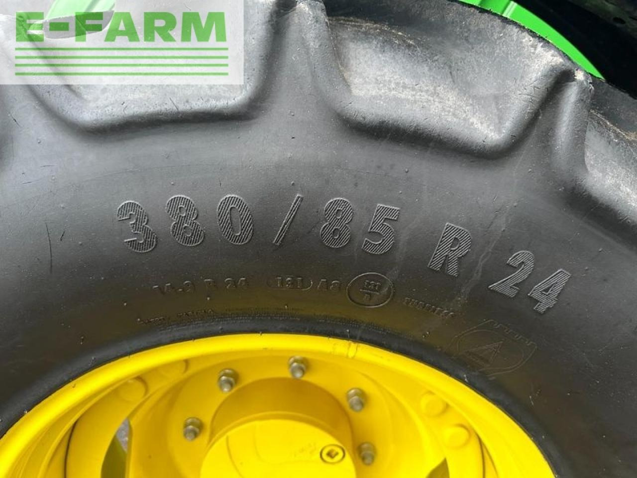 Farm tractor John Deere 6120m aq+kruip fronthef+pto: picture 14