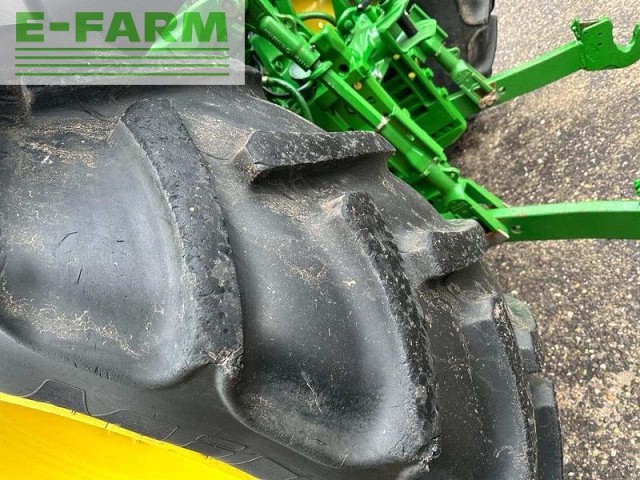 Farm tractor John Deere 6120m aq+kruip fronthef+pto: picture 15