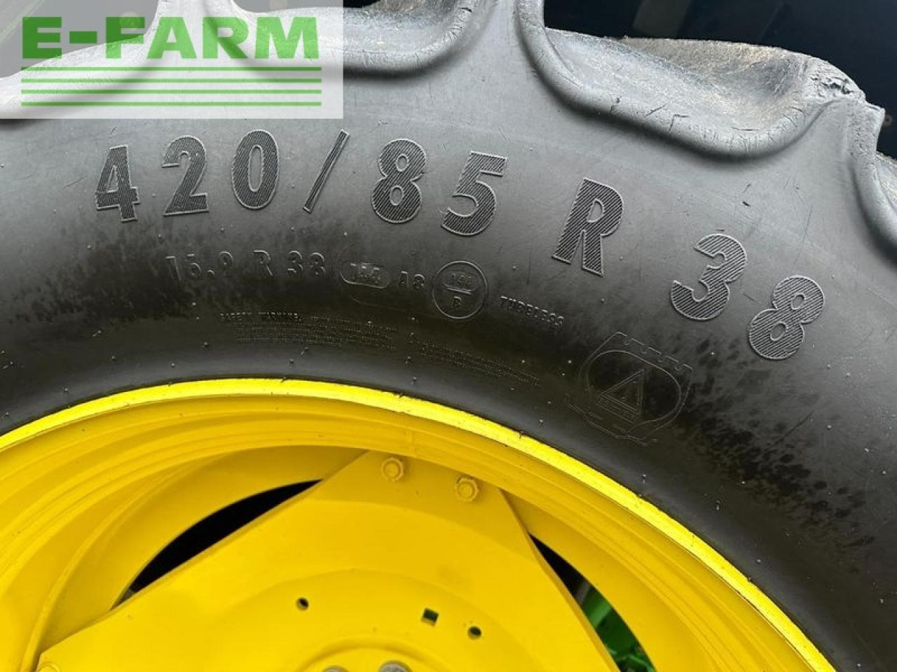 Farm tractor John Deere 6120m aq+kruip fronthef+pto: picture 16