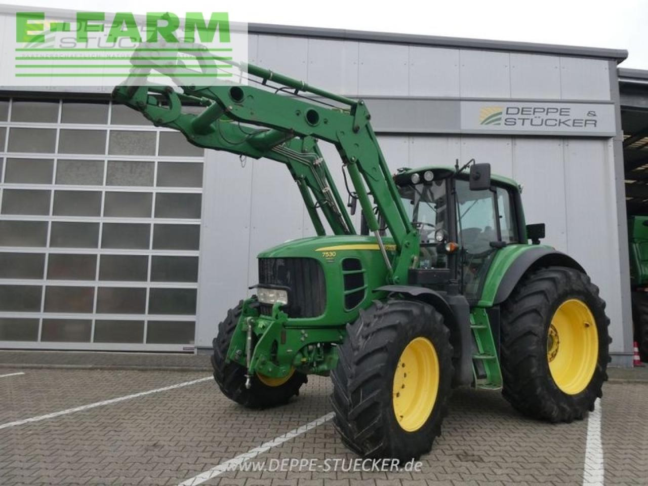 Farm tractor John Deere 7530 premium inkl. 751 frontlader: picture 2