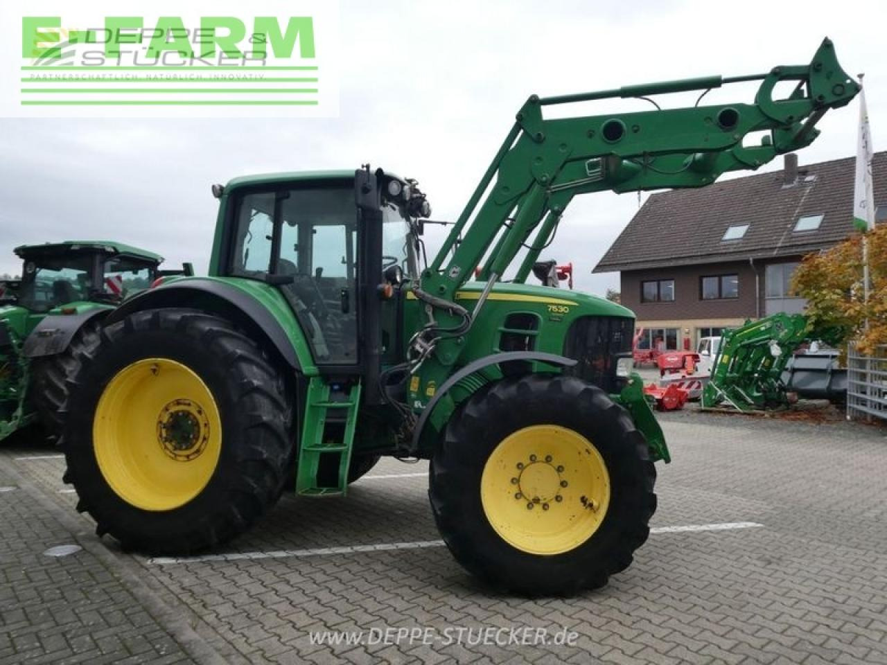 Farm tractor John Deere 7530 premium inkl. 751 frontlader: picture 16
