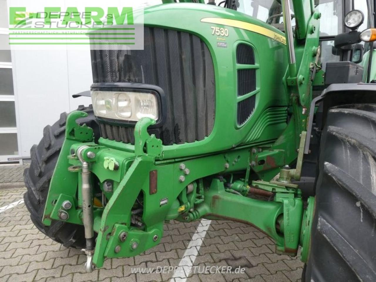 Farm tractor John Deere 7530 premium inkl. 751 frontlader: picture 18