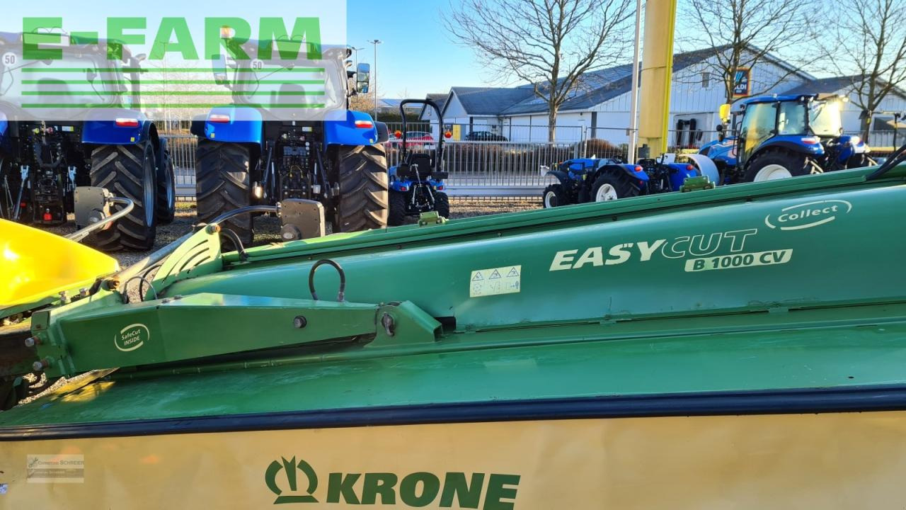Mower Krone easycut b1000 cv collect: picture 12