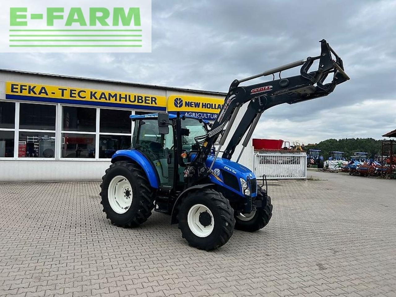 Farm tractor New Holland t4.75 powerstar: picture 2