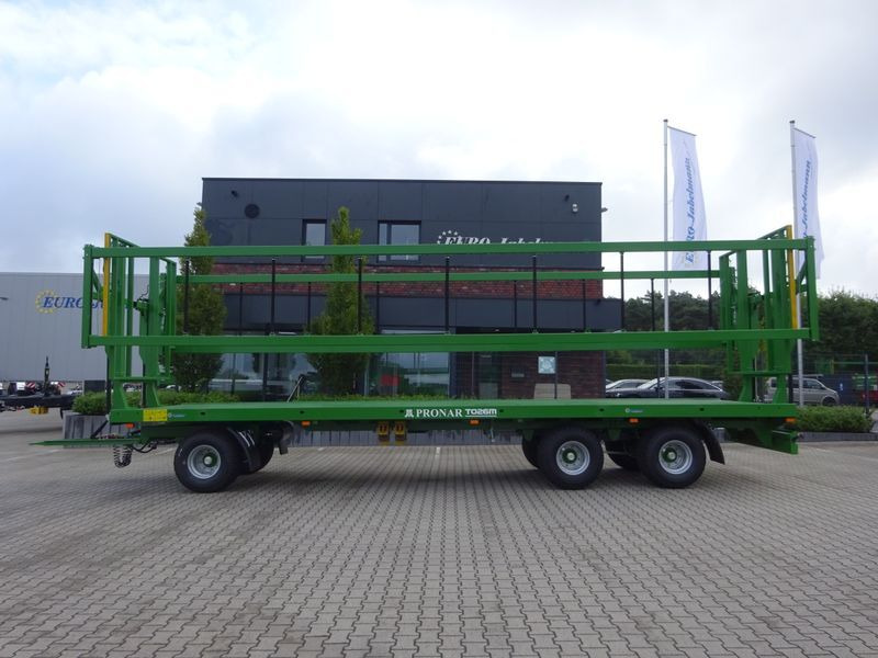 New Farm trailer Pronar 3-achs Ballenwagen Strohwagen TO 26 M einschl.: picture 8