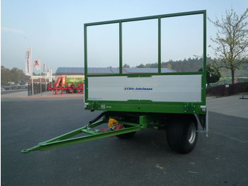New Farm platform trailer Pronar 3-achs Plattformwagen mit Alu-Bordwände TO 23, 1: picture 2