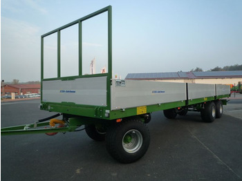 New Farm platform trailer Pronar 3-achs Plattformwagen mit Alu-Bordwände TO 23, 1: picture 3