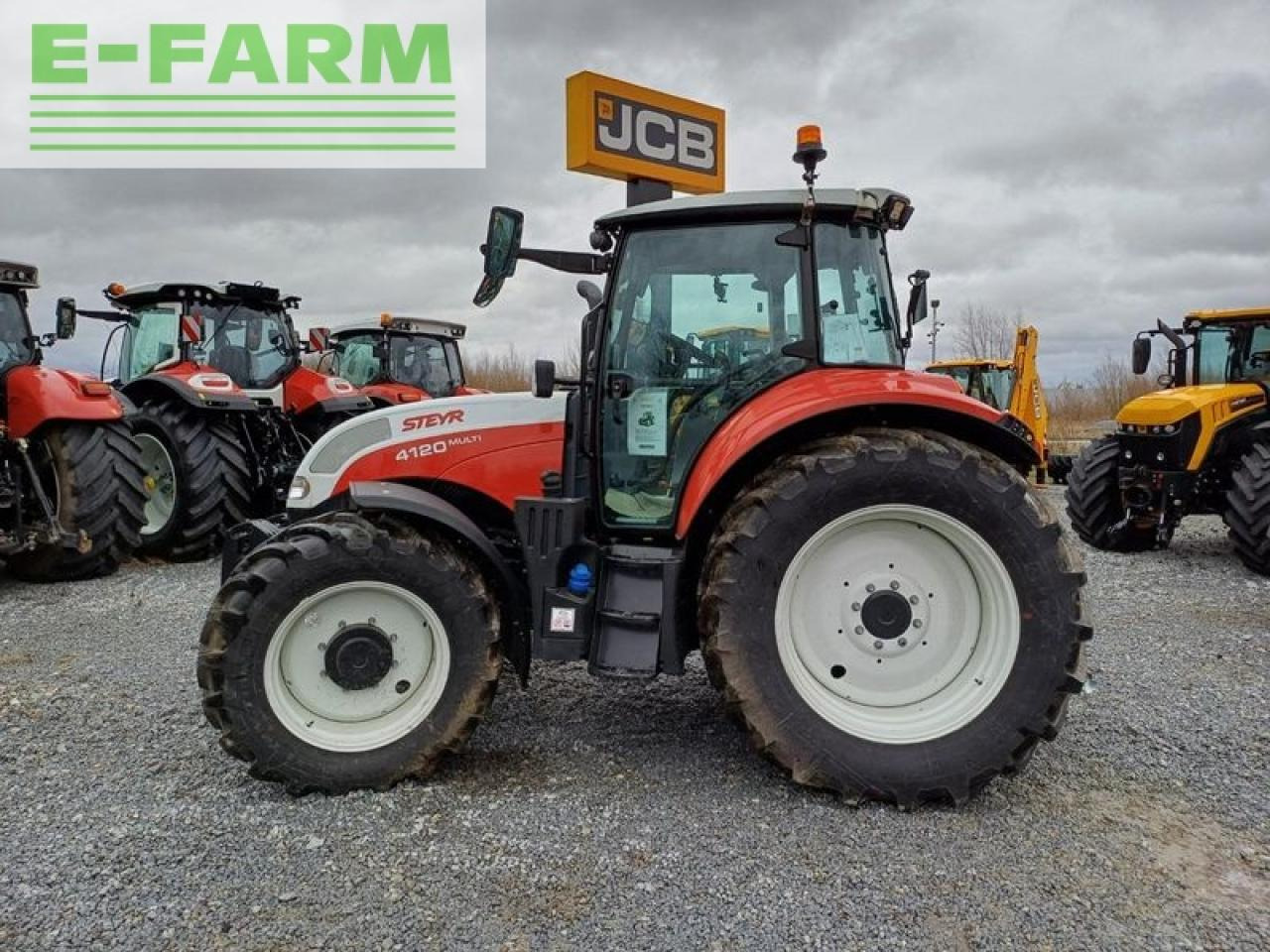 Farm tractor Steyr 4120 multi: picture 3