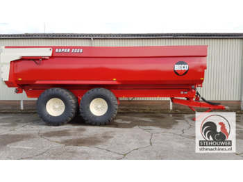 New Farm tipping trailer/ Dumper Super 2000 Beco: picture 2