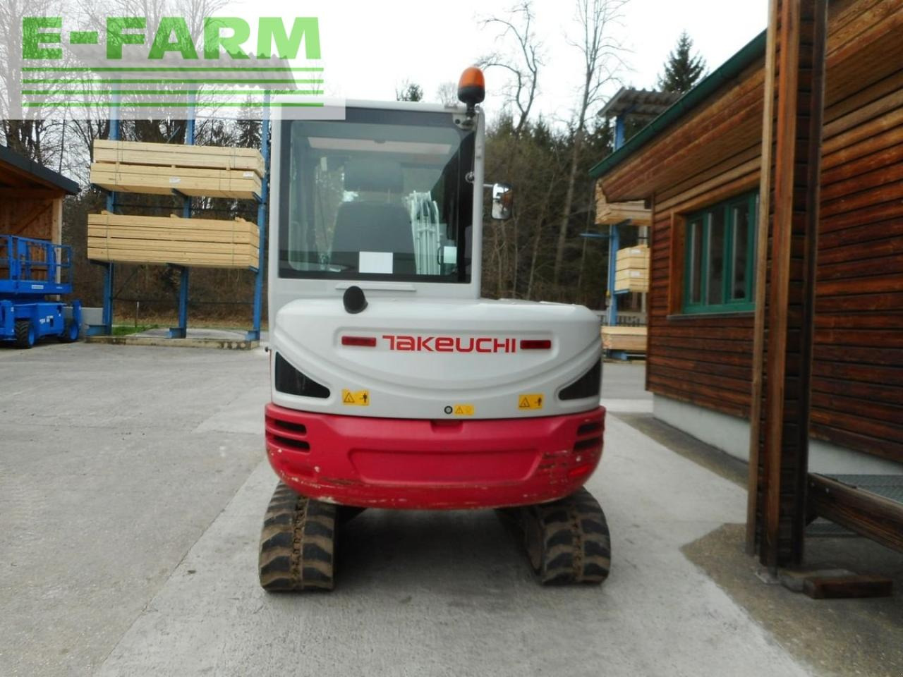 Farm tractor Takeuchi tb 240 ( 4.015kg ) hydr. sw + alle leitungen + 3: picture 3