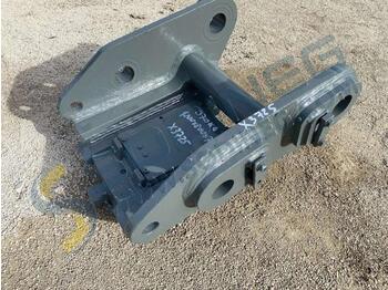 Quick coupler for Construction machinery ARDEN EQUIPMENT QA50 Mecanique - Axes 80/70mm: picture 1