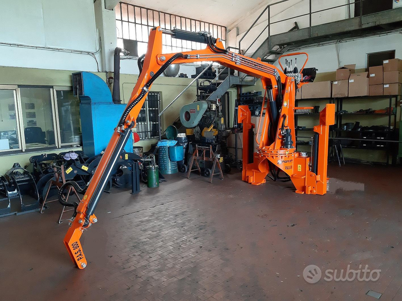 New Loader crane for Forestry equipment Caricatore forestale pas800: picture 6