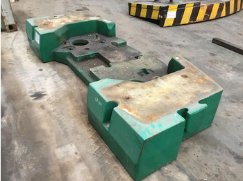 Counterweight for Construction machinery Faun Faun ATF 65-G4 counterweight 3,1 ton: picture 3