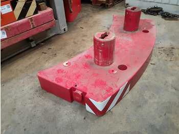 Counterweight for Construction machinery Faun Faun RTF 50-G3 counterweight 2,1 ton: picture 2