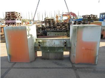 Counterweight for Excavator Hitachi KH150-3: picture 1