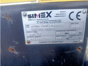 Bucket for Construction machinery Simex CBE10: picture 1
