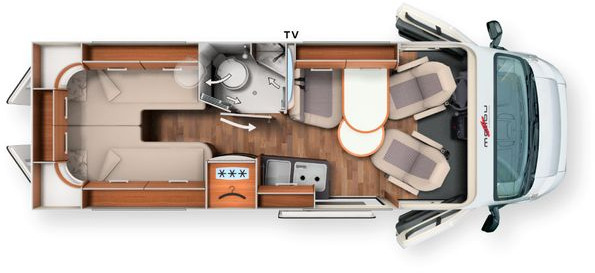 New Camper van Malibu VAN COMFORT GT -  640 LE / INFOTAINMENT - PAKET: picture 3
