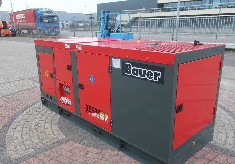 Generator set Bauer GFS-90KW ATS 112.5KVA Diesel Generator 400/230V: picture 3
