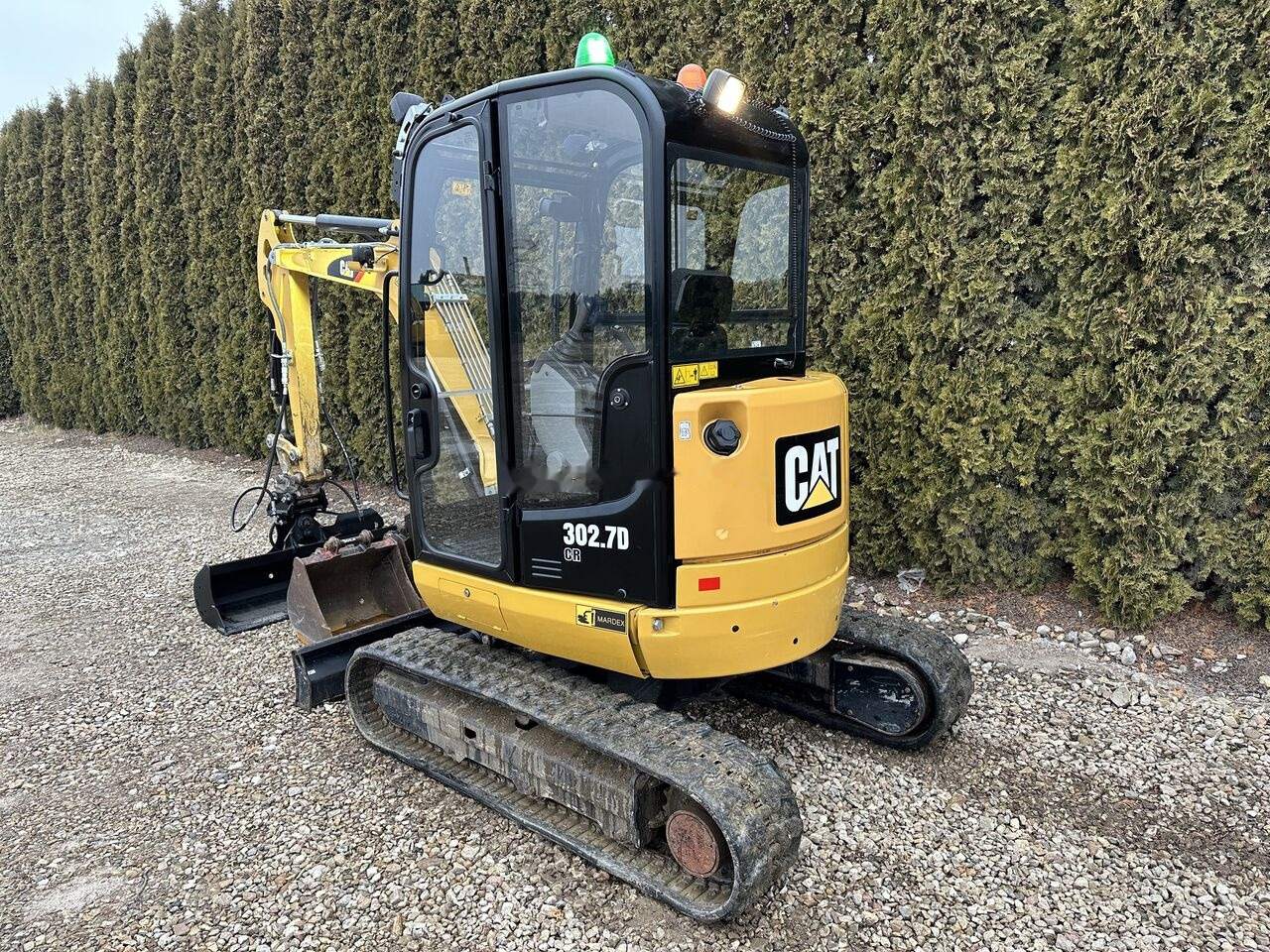 Mini excavator Caterpillar 302.7D CR: picture 4