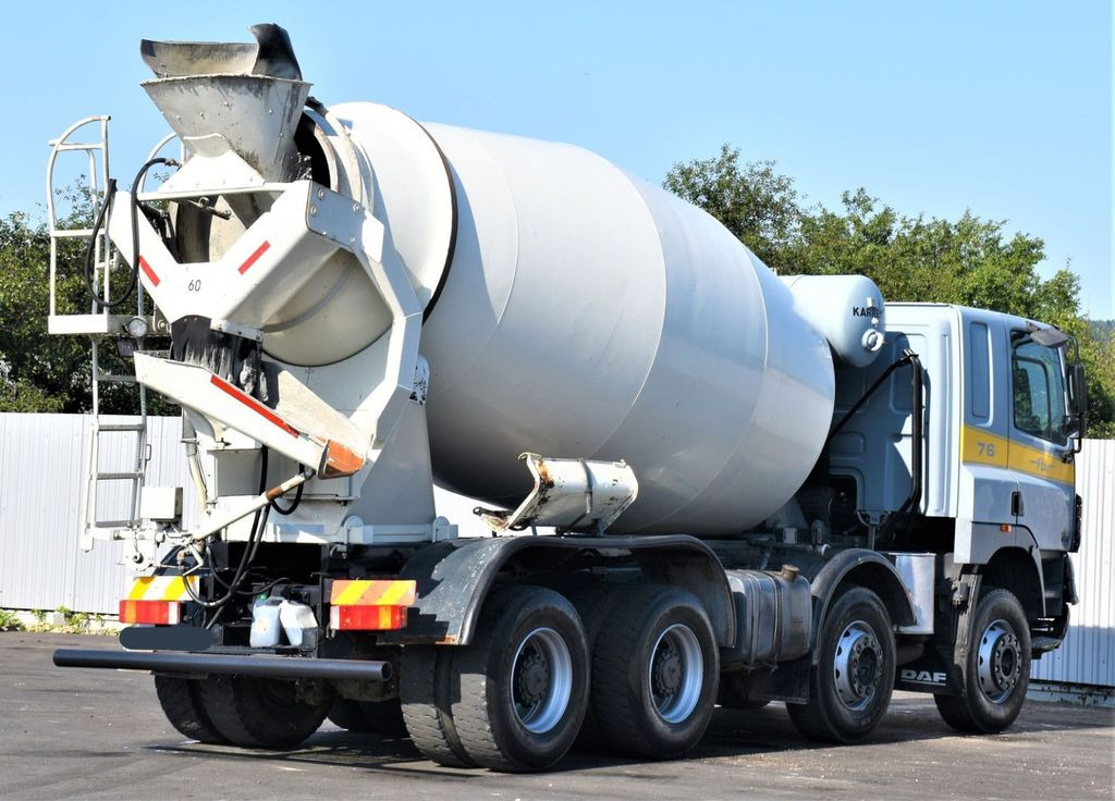 Concrete mixer truck DAF CF 85.340 * Betonmischer * 8x4 * Top Zustand !: picture 4