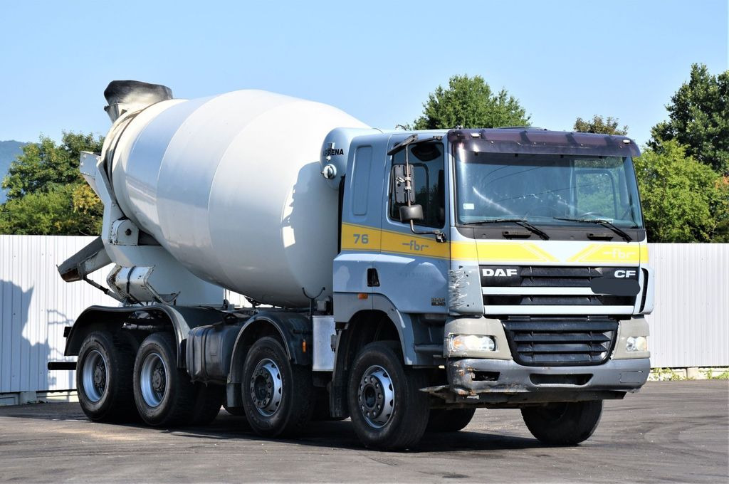Concrete mixer truck DAF CF 85.340 * Betonmischer * 8x4 * Top Zustand !: picture 2