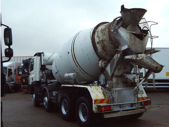 Concrete mixer truck DAF CF 85.410 + manual + 9 m3 + liebherr + 8x4: picture 4