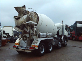 Concrete mixer truck DAF CF 85.410 + manual + 9 m3 + liebherr + 8x4: picture 5