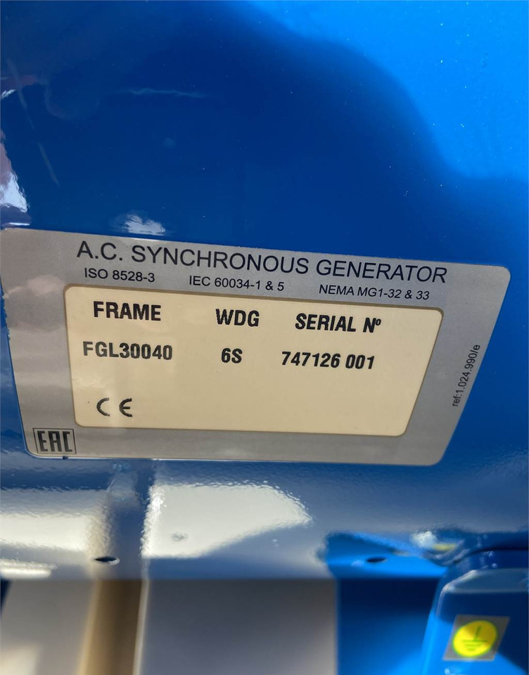 Generator set FG Wilson P110-3 - Perkins - 110 kVA Genset - DPX-16008: picture 16