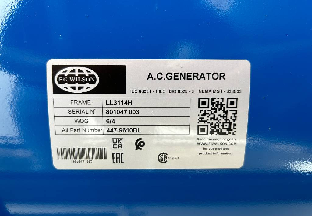 Generator set FG Wilson P150-5 - Perkins - 150 kVA Genset - DPX-16009: picture 12