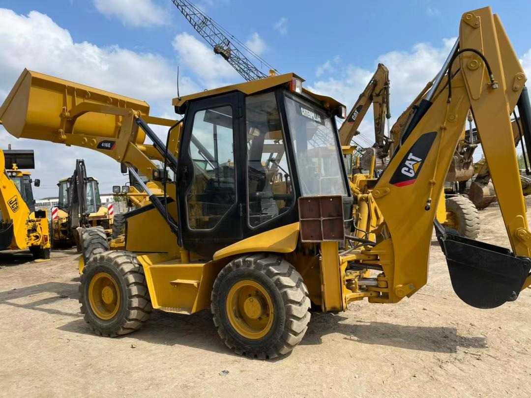 Backhoe loader Good quality CAT 416E wheel cheap used backhoe for sale: picture 10