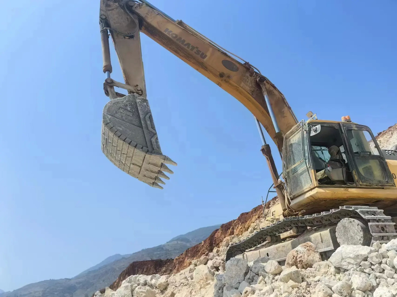 Excavator High Quality Second Hand Excavator Used Digger Machine 45ton Komatsu 450 Pc450: picture 6