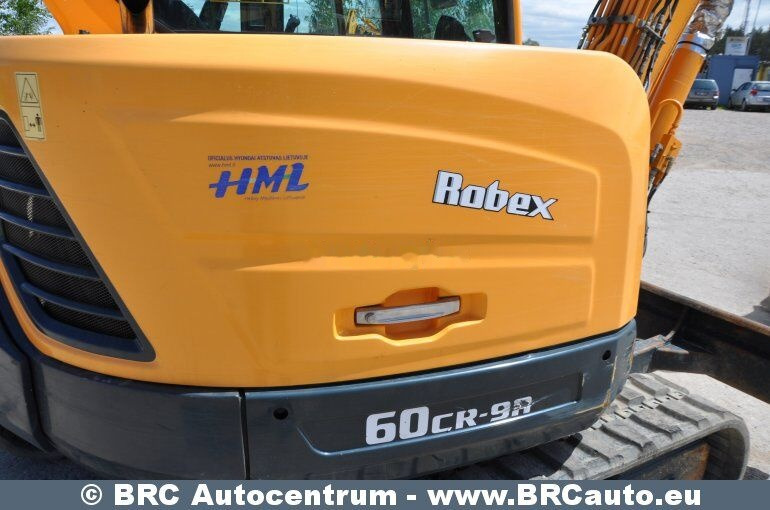 Mini excavator Hyundai R60CR-9A Rototilt: picture 30